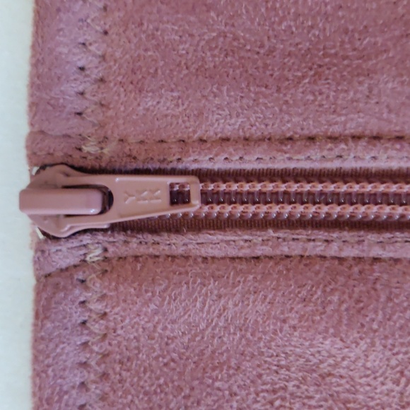 Ladies Soft Mauve/Pink/Rose Suede Amanda Smith Boots Size 8 - Picture 6 of 6